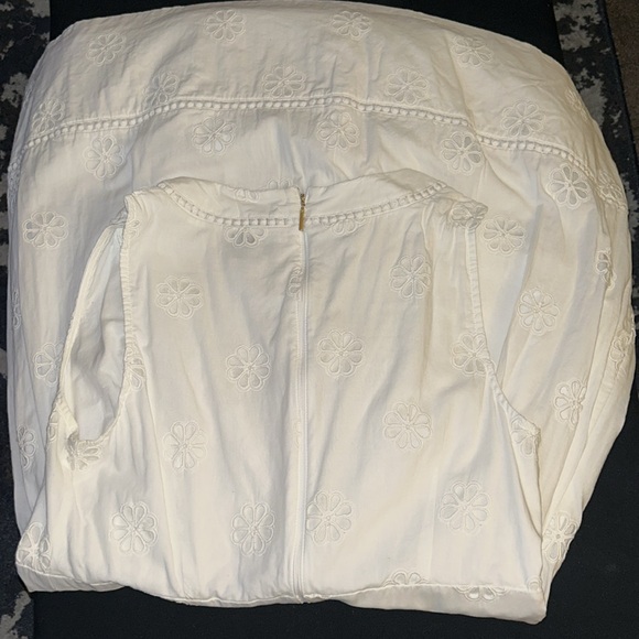 Kate Spade Spade Cover Eyelet Mini Dress White - Picture 10 of 15